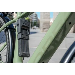 ABUS Fahrradzubehör|Fahrradschlösser-- Bordo One 6000A Fingerprint - Fahrradschloss Black