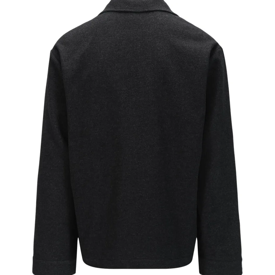 Aclima Jacken|Wanderbekleidung-- ReBorn Lumber Jacket - Hemd Dark Grey Melange