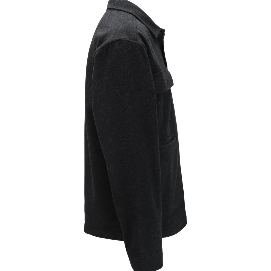 Aclima Jacken|Wanderbekleidung-- ReBorn Lumber Jacket - Hemd Dark Grey Melange