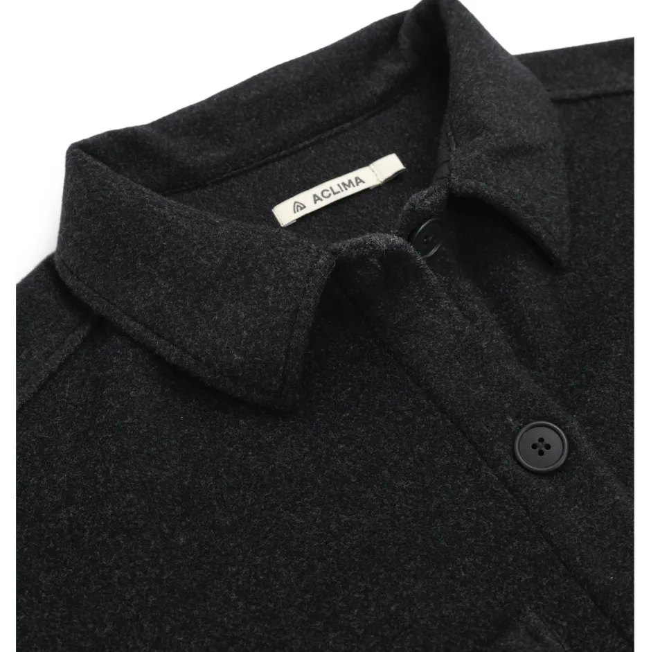 Aclima Jacken|Wanderbekleidung-- ReBorn Lumber Jacket - Hemd Dark Grey Melange