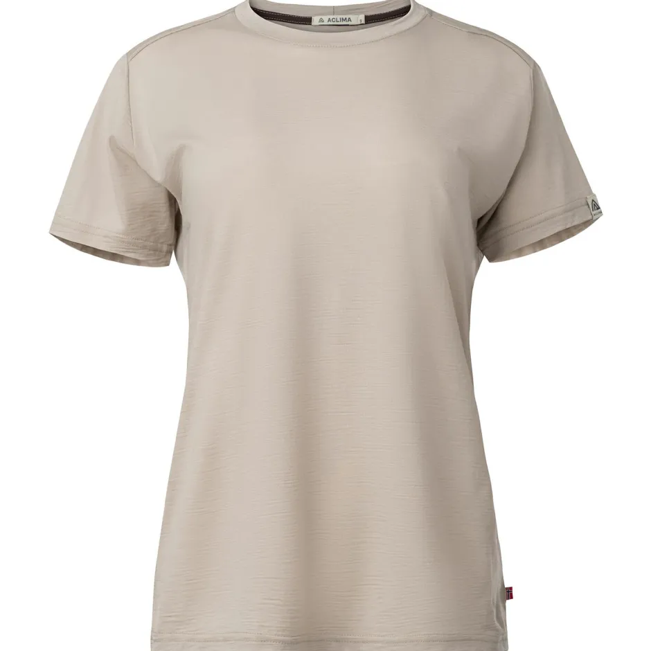 Aclima - Woen' ightwoo 180 Caic Tee - erinohirt