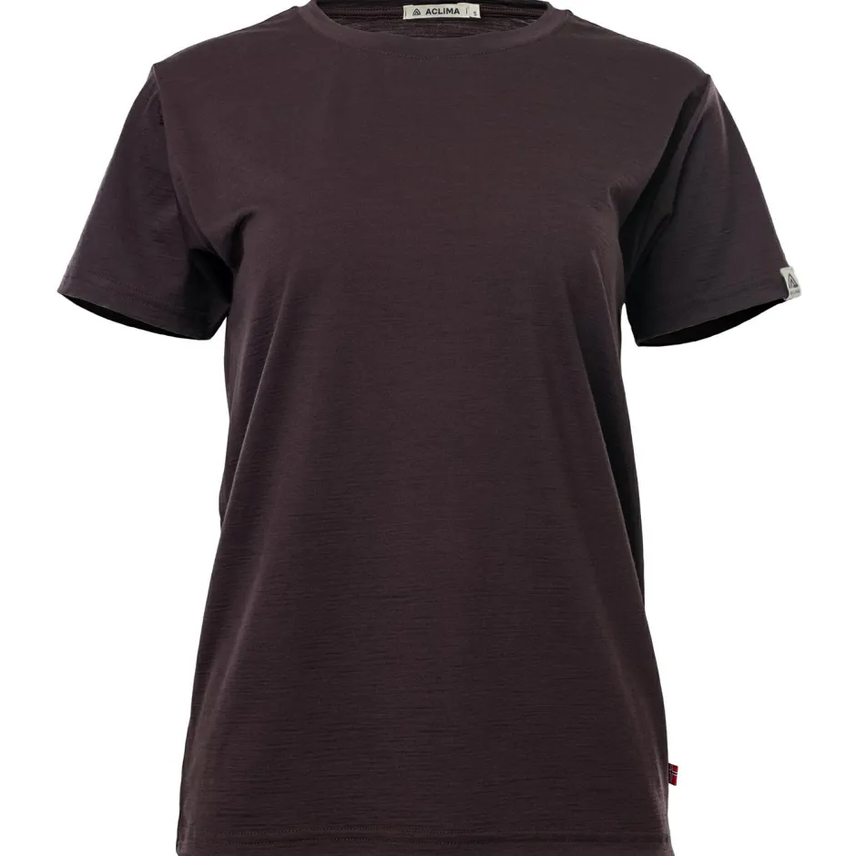 Aclima - Woen' ightwoo 180 Caic Tee - erinohirt