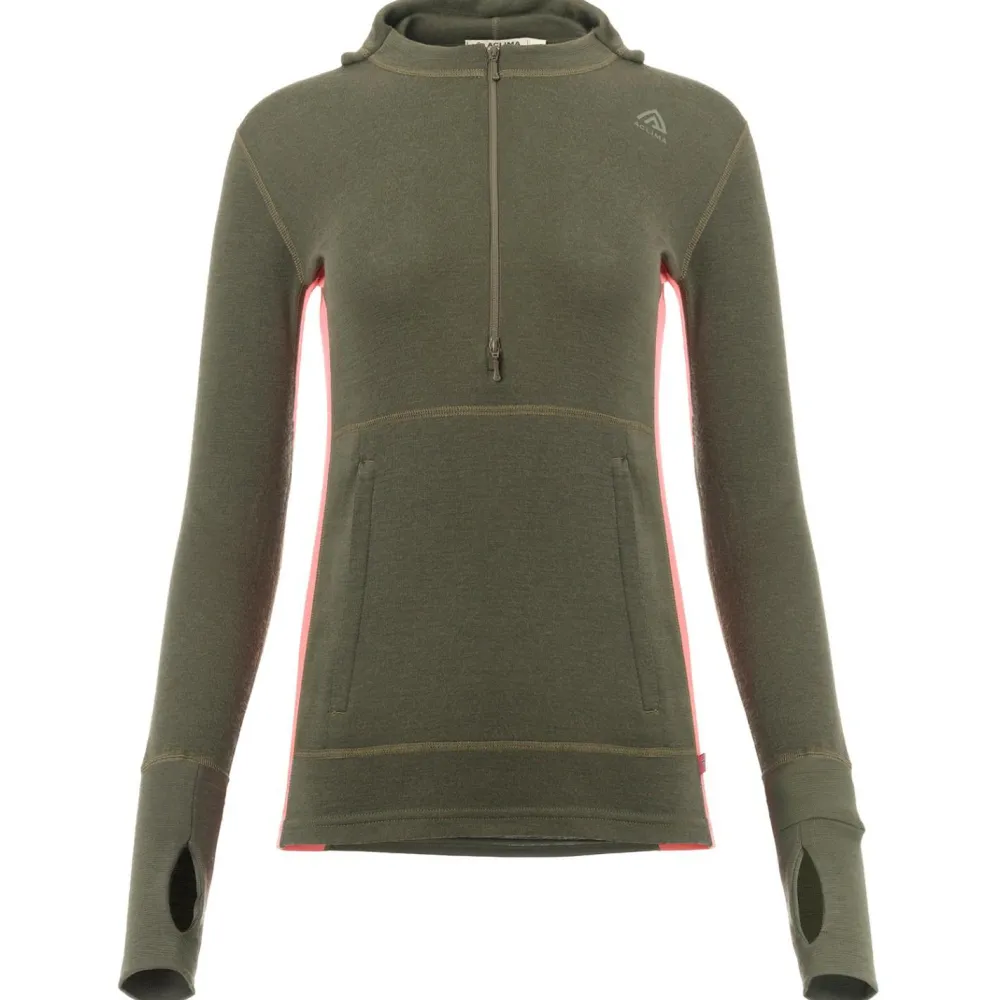 Aclima - Women's Warmwool Hoodsweater with Zip - Merinohoodie Discount