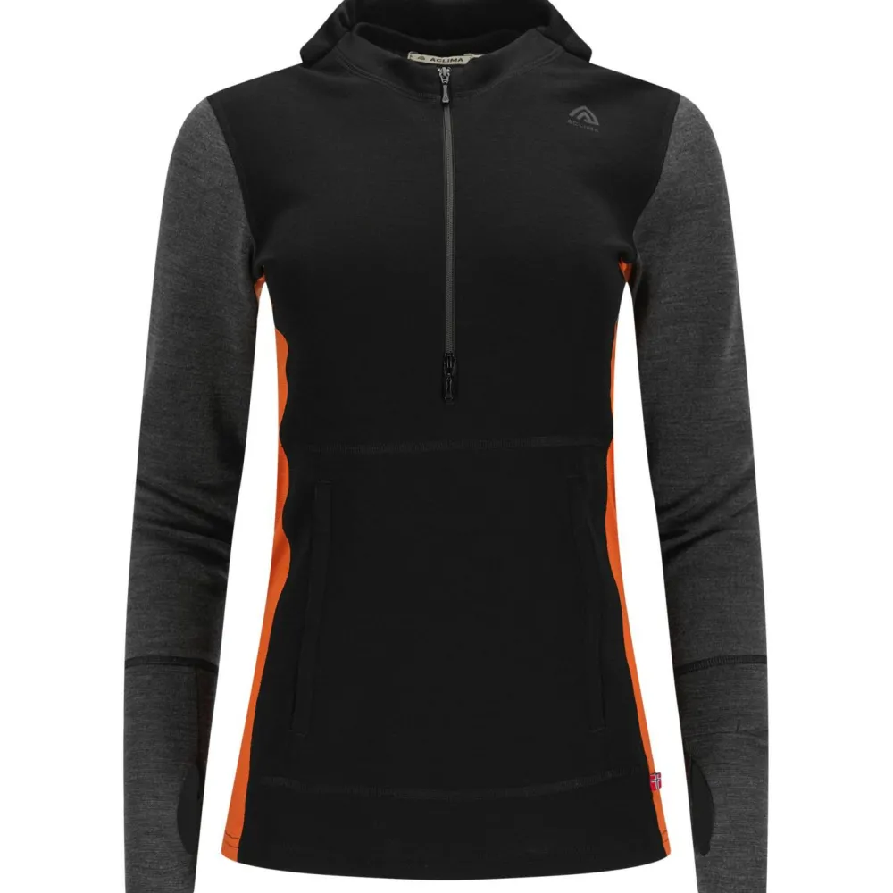 Aclima - Women's Warmwool Hoodsweater with Zip - Merinohoodie Discount