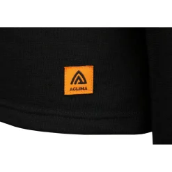 Aclima - Women's Woolterry Crew Neck - Merinopullover Jet Black