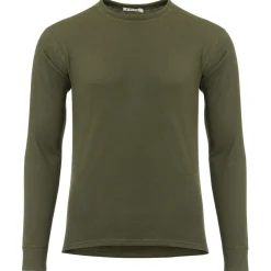 Aclima - Woolterry Crew Neck - Merinopullover Olive Night New