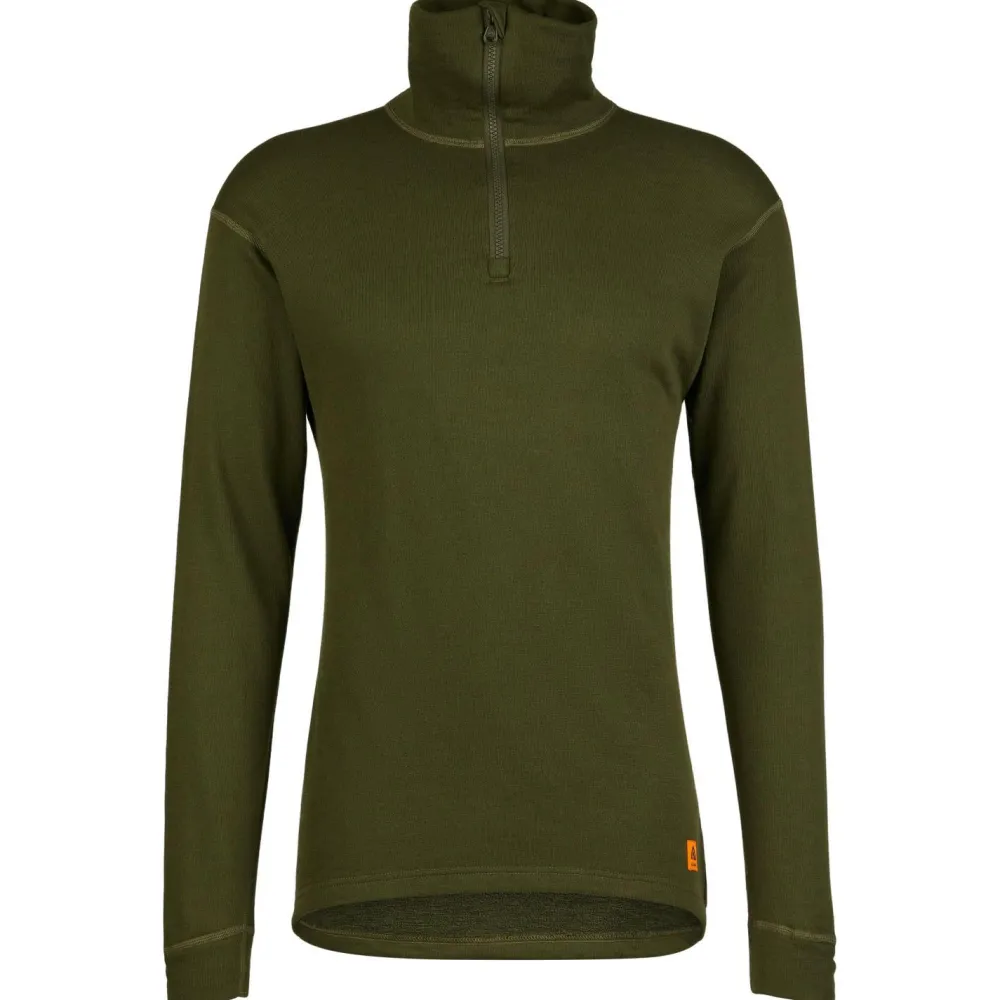 Aclima - Woolterry Polo - Merinoshirt Olive Night Sale
