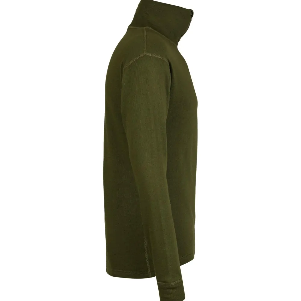 Aclima - Woolterry Polo - Merinoshirt Olive Night Sale