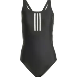 adidas Bademode-- Women's 3-Stripes Rubber Graphic Swimsuit - Badeanzug Black