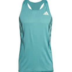 adidas Laufbekleidung|Shirts, Hemden & Longsleeves-- Adizero Archive Running Singlet - Laufshirt Powder Teal