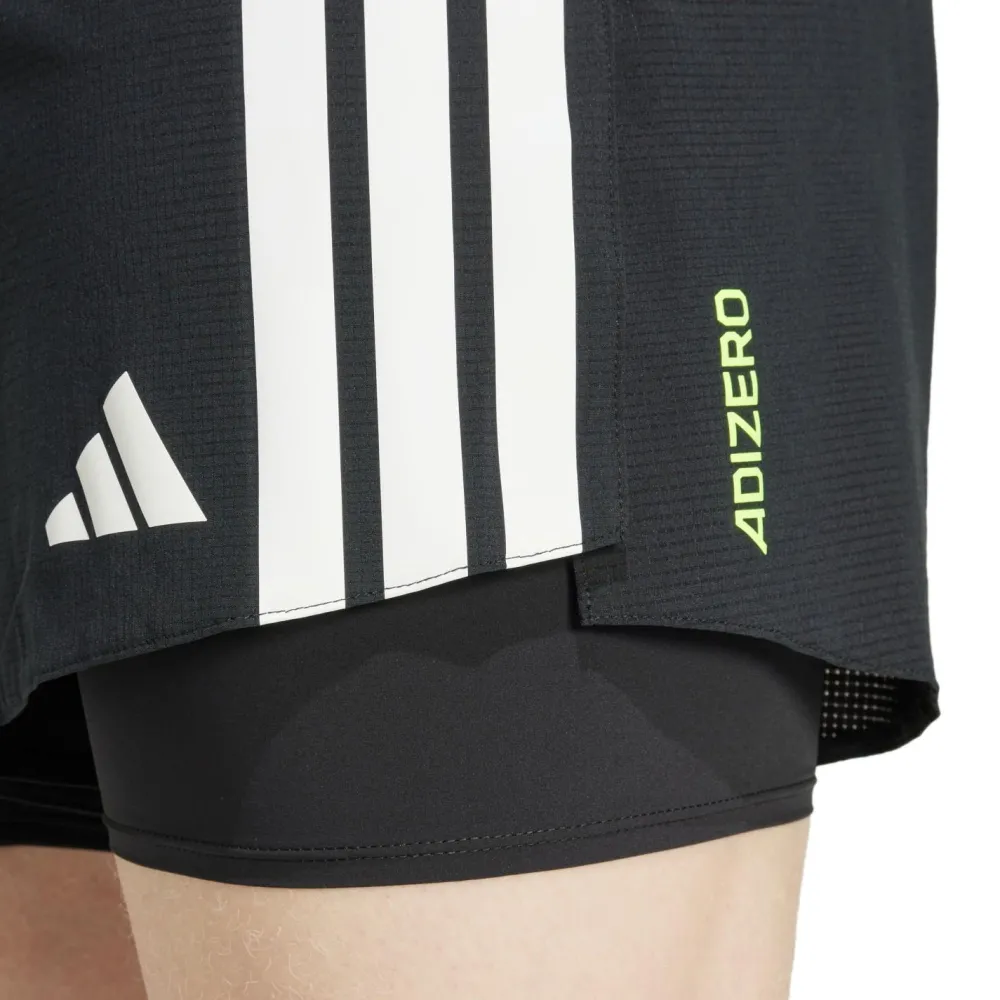 adidas - Adizero 2in1 Shorts - Laufshorts Black Outlet