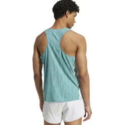 adidas - Adizero Running Singlet - Laufshirt Powder Teal / Preloved Teal Sale