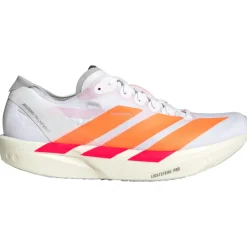 adidas - Adizero Takumi Sen 11 - Runningschuhe FTWR White / Lucid Orange / Lucid Red