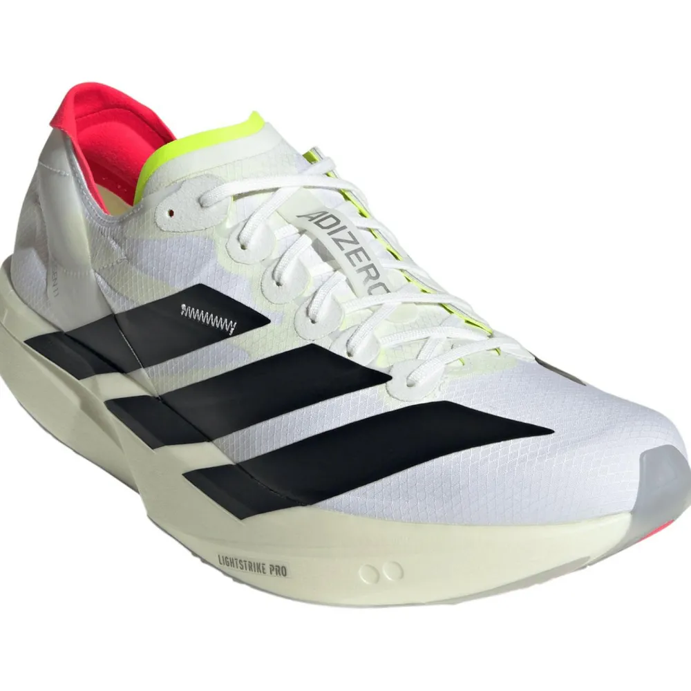 adidas - Adizero Takumi Sen 11 - Runningschuhe FTWR White / Lucid Orange / Lucid Red