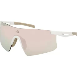 adidas eyewear - Kaphiros Mirror S2 - Laufbrille White / Brown Mirror Hot