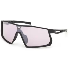 adidas eyewear Laufbekleidung|Fahrradbekleidung-- Kentro Photochromic S1-3 - Laufbrille Matte Black /Violet Mirror