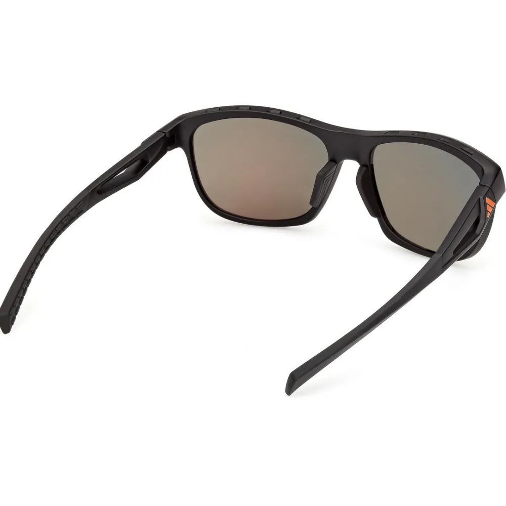 adidas eyewear - SP0118 Mirror S3 (VLT 16%) - Fahrradbrille Matte Black Hot