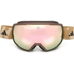 adidas eyewear Ski-Ausrüstung|Skibrillen-- SP0121 Mirror S2 (VLT 27%) - Skibrille Matte Dark Brown