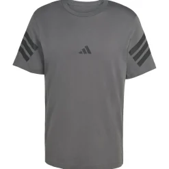 adidas - Future Icons 3-Stripes Regular Tee - T-Shirt Grey Six Hot