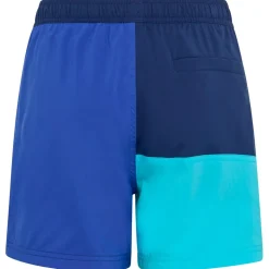 adidas - Kid's Colorblock Shorts - Boardshorts Lucid Cyan / Semi Lucid Blue Outlet