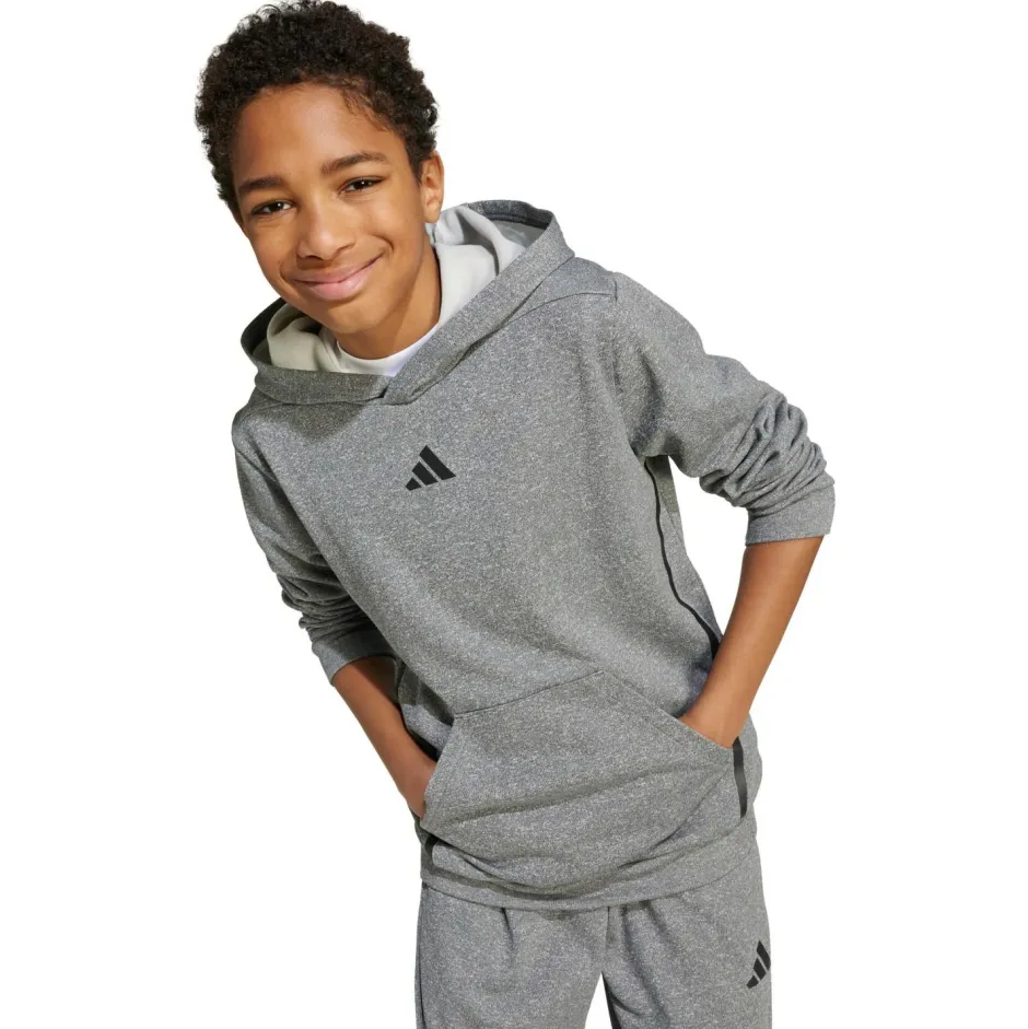 adidas Pullover & Hoodies|Alltagsbekleidung-- Kid's Game&Go Hoody - Hoodie Grey Five Mel / Black