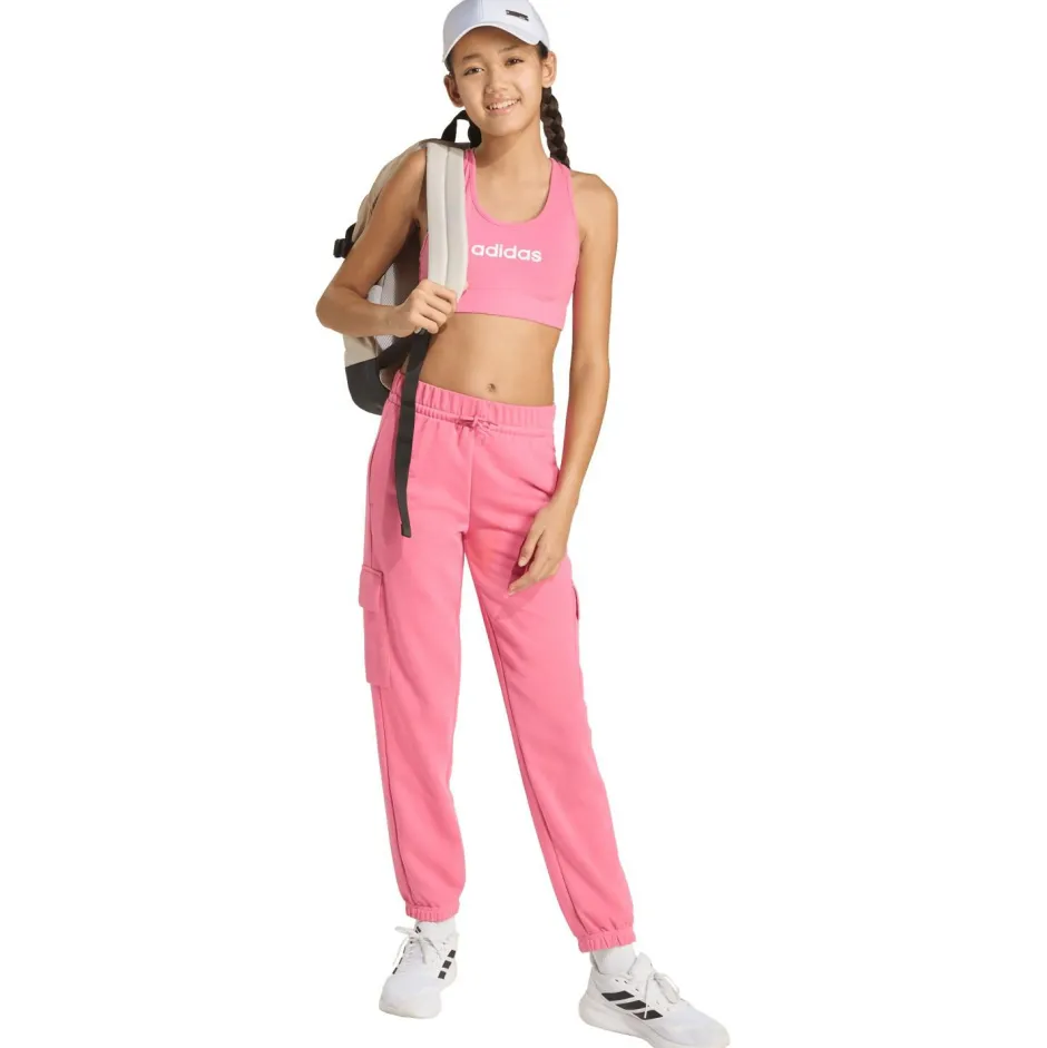 Kinder adidas - Kid's Linear Logo Bra Top - Sport-BH