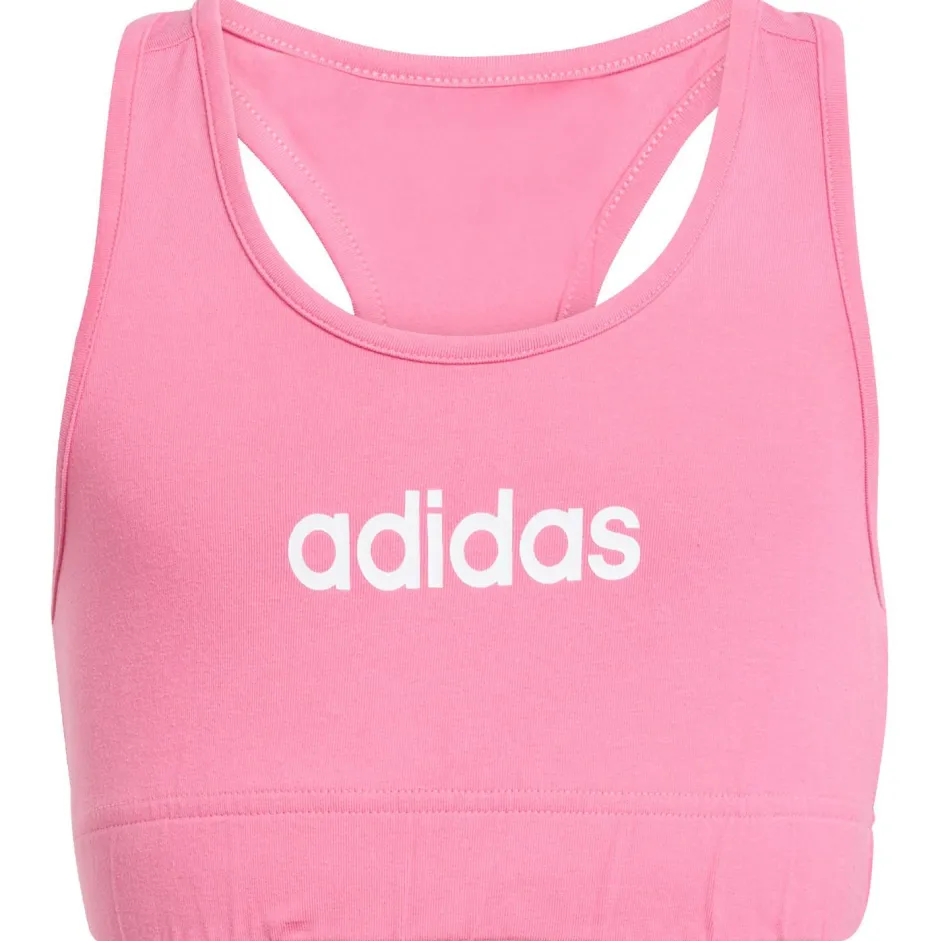 Kinder adidas - Kid's Linear Logo Bra Top - Sport-BH