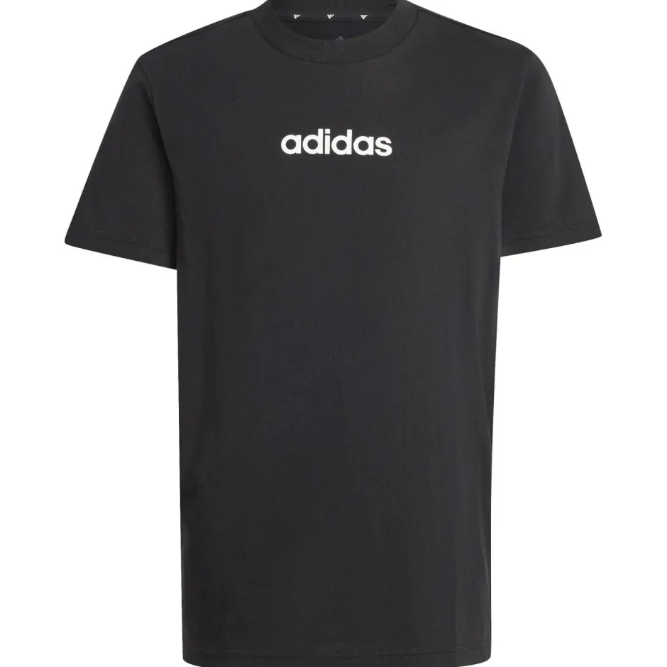adidas Alltagsbekleidung|T-Shirts-- Kid's Linear Tee 160 - T-Shirt