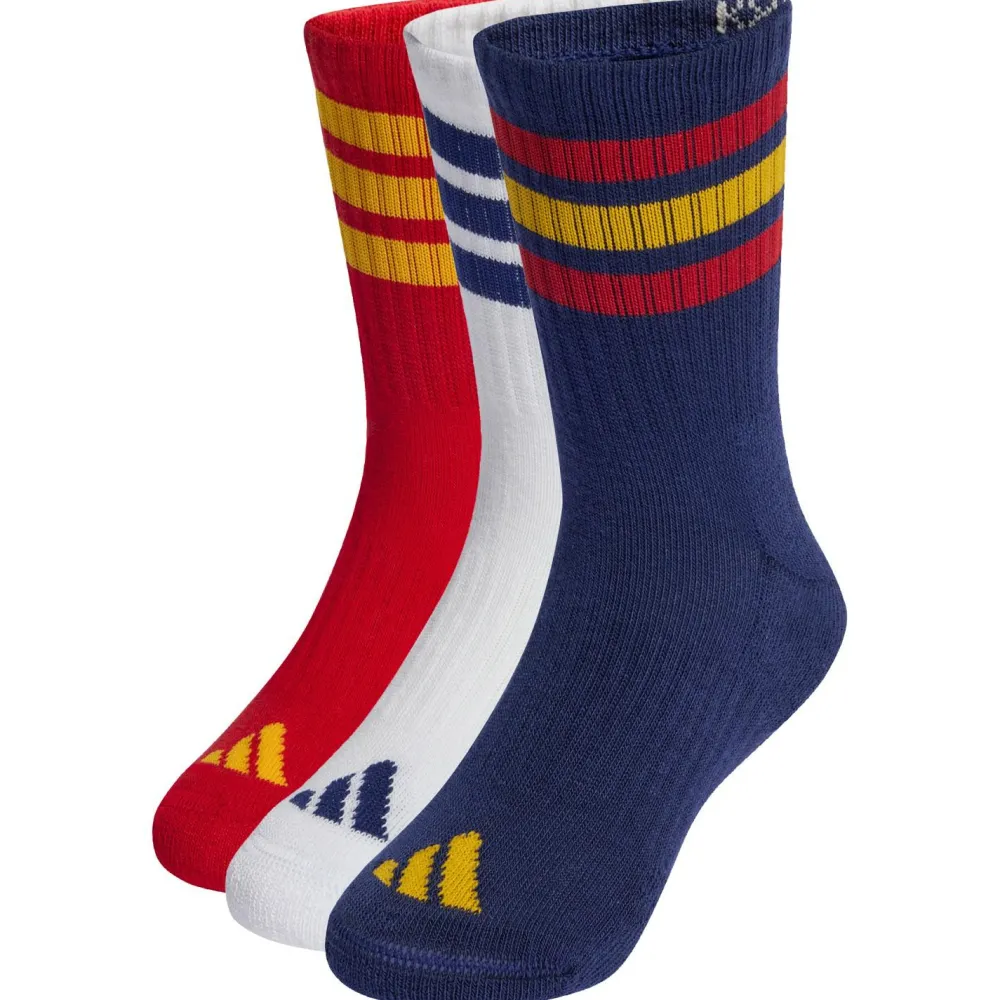 adidas - Kid's 3-Stripes Concept Crew 3-Pack - Multifunktionssocken