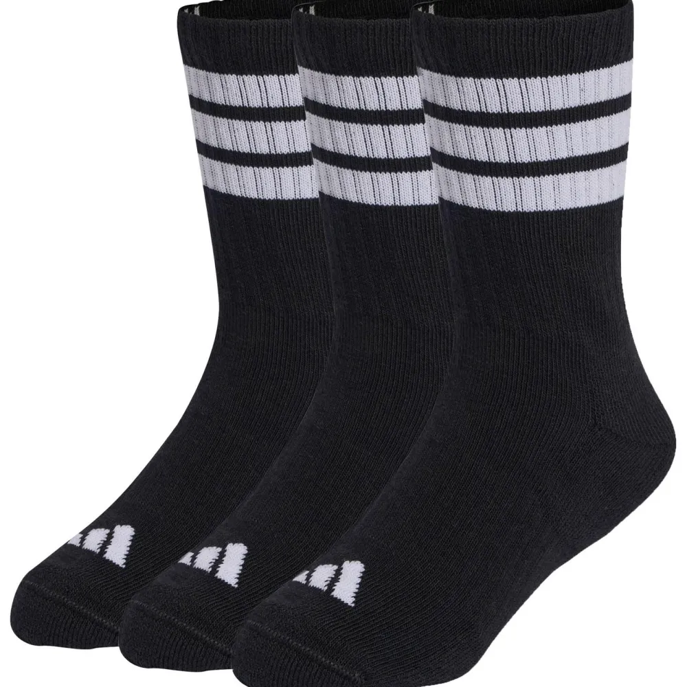 adidas - Kid's 3-Stripes Concept Crew 3-Pack - Multifunktionssocken