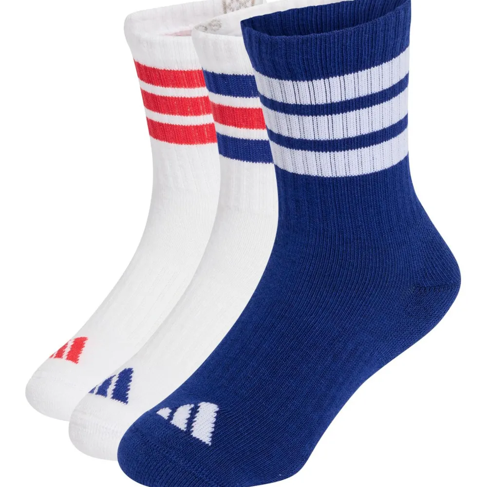 adidas - Kid's 3-Stripes Concept Crew 3-Pack - Multifunktionssocken