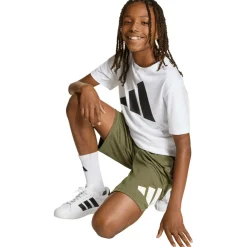 - Kid's Train-Essential Big Logo Shorts - Shorts < adidas Clearance