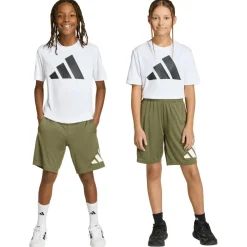 - Kid's Train-Essential Big Logo Shorts - Shorts < adidas Clearance