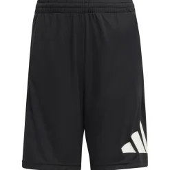 - Kid's Train-Essential Big Logo Shorts - Shorts < adidas Clearance