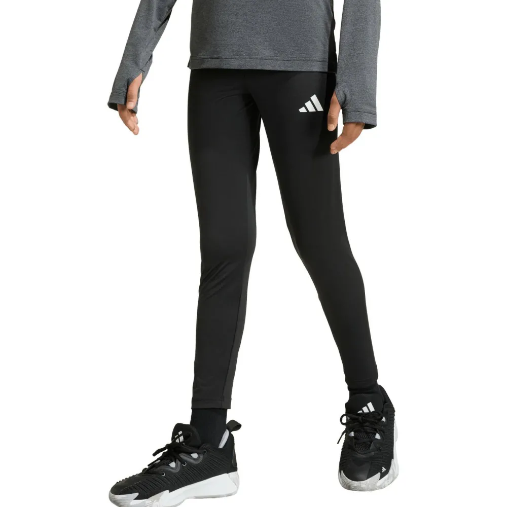 adidas - Kid's Train-Essentials 3-Stripes Leggings - Leggings Black / White Sale