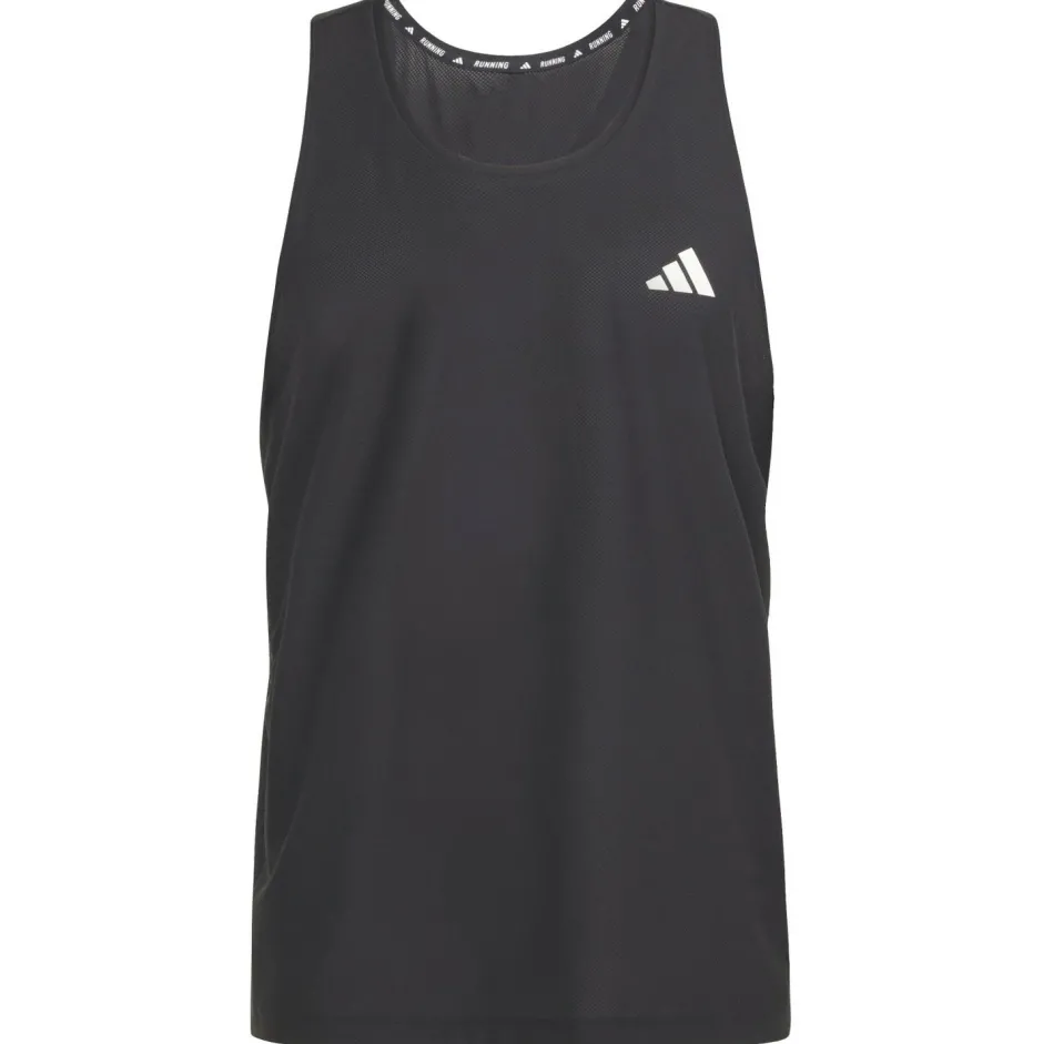 adidas Fitnessbekleidung|Shirts, Hemden & Longsleeves-- Own the Run Bars Tank - Tank Top Black