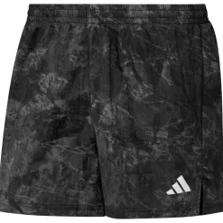 adidas - Own The Run Spray Dye 2in1 Short - Laufshorts Grey Four / Black Online