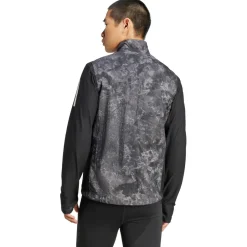 adidas Laufbekleidung|Westen-- Own The Run Spray Dye Vest - Laufweste Grey Four / Black