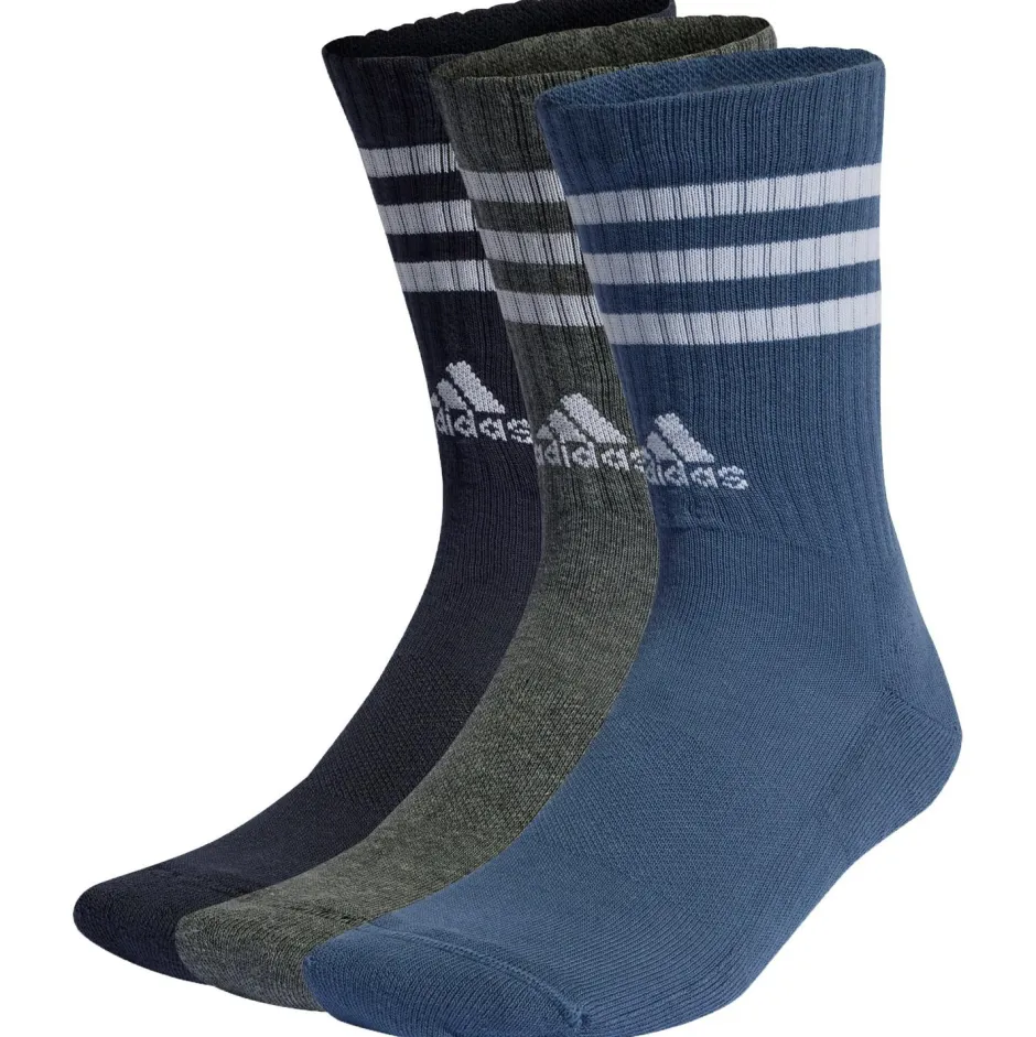 adidas - 3S Cushioned Sportswear Crew 3-Pack - Multifunktionssocken