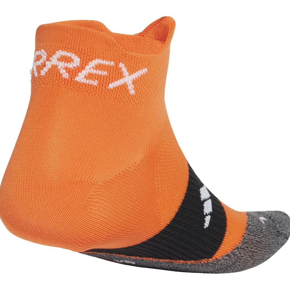 adidas Terrex - HEAT.RDY Trail Running Speed Socks - Laufsocken Semi Impact Orange / White