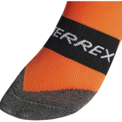 adidas Terrex - HEAT.RDY Trail Running Speed Socks - Laufsocken Semi Impact Orange / White