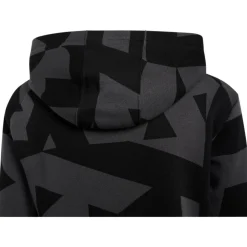adidas Terrex - Kid's MT AOP Logo - Hoodie Carbon / Black Clearance