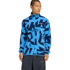adidas Terrex - T AOP Fu Zip Feece - Feecejacke
