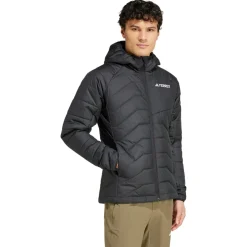adidas Terrex - Terrex Multi Synthetic Insulated Hooded - Kunstfaserjacke Black