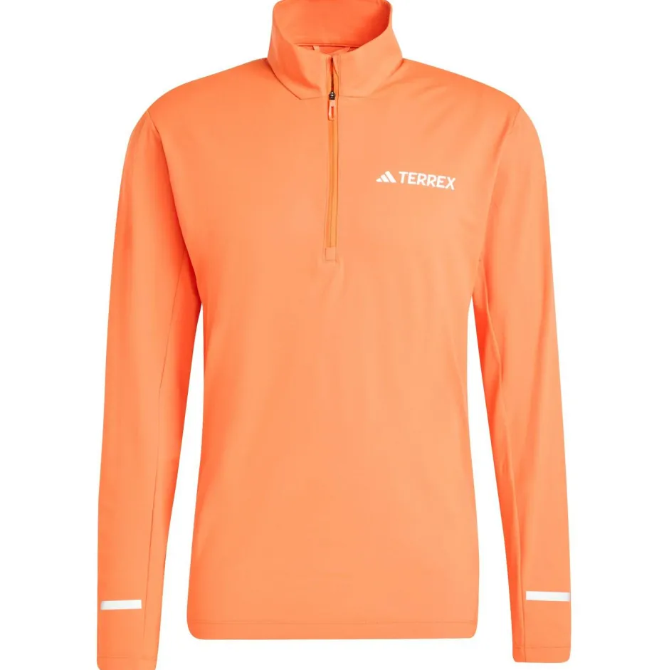 adidas Terrex Fitnessbekleidung|Laufbekleidung-- Terrex Xperior Half Zip Longsleeve - Funktionsshirt