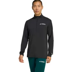 adidas Terrex Fitnessbekleidung|Laufbekleidung-- Terrex Xperior Half Zip Longsleeve - Funktionsshirt