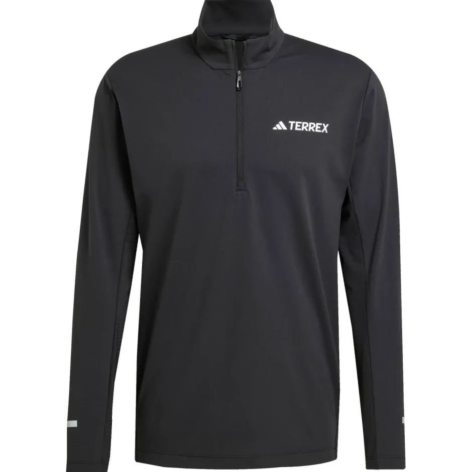 adidas Terrex Fitnessbekleidung|Laufbekleidung-- Terrex Xperior Half Zip Longsleeve - Funktionsshirt