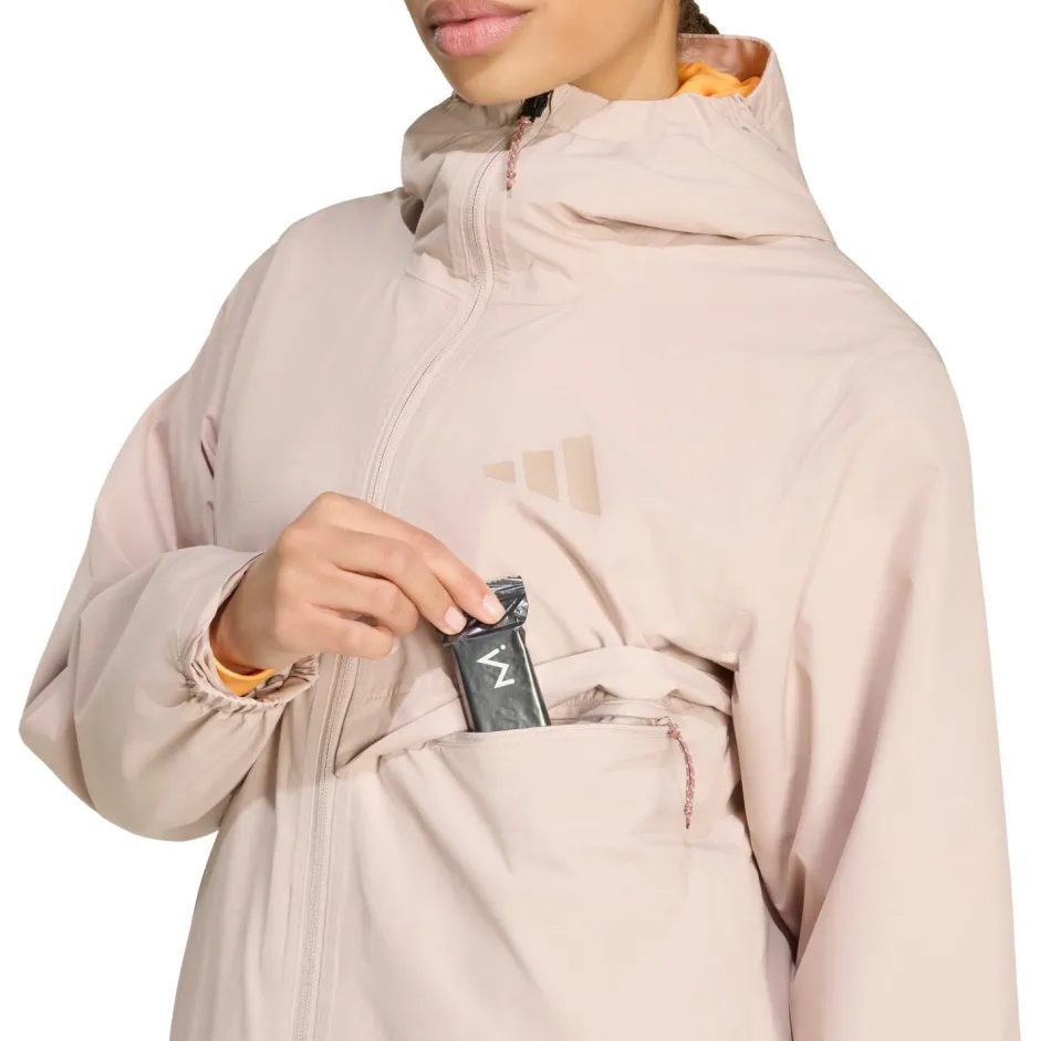 adidas Terrex Alltagsbekleidung|Jacken-- Women's MT 2L Rain Jacket - Regenjacke Wonder Taupe