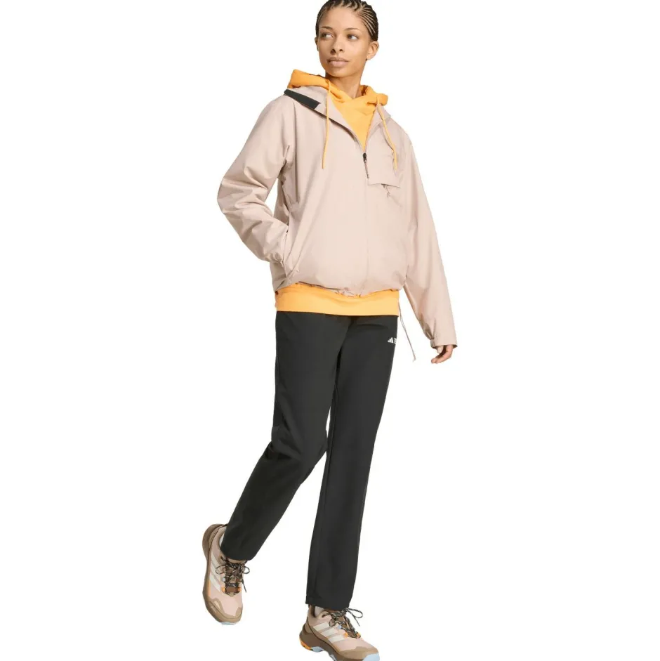 adidas Terrex Alltagsbekleidung|Jacken-- Women's MT 2L Rain Jacket - Regenjacke Wonder Taupe