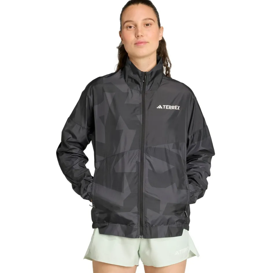 adidas Terrex Laufbekleidung|Jacken-- Women's MT P Wind Jacket - Windjacke Black / Carbon